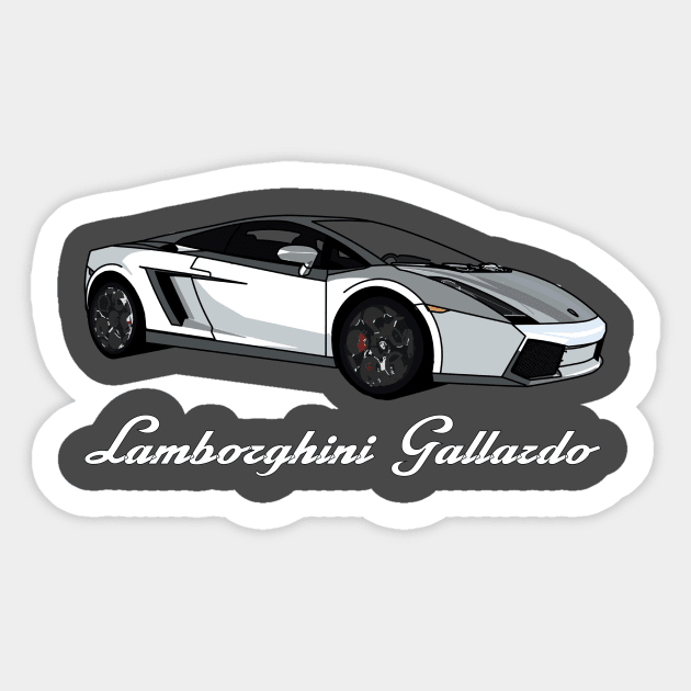 Lamborghini Gallardo Sticker by Garage Buds